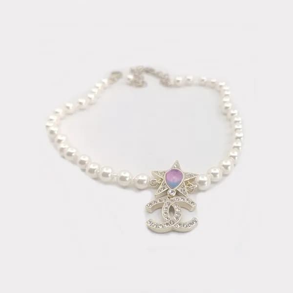 샤넬 여성 진주 목걸이 - Chanel Womens Gold Necklace - acc19… - 1