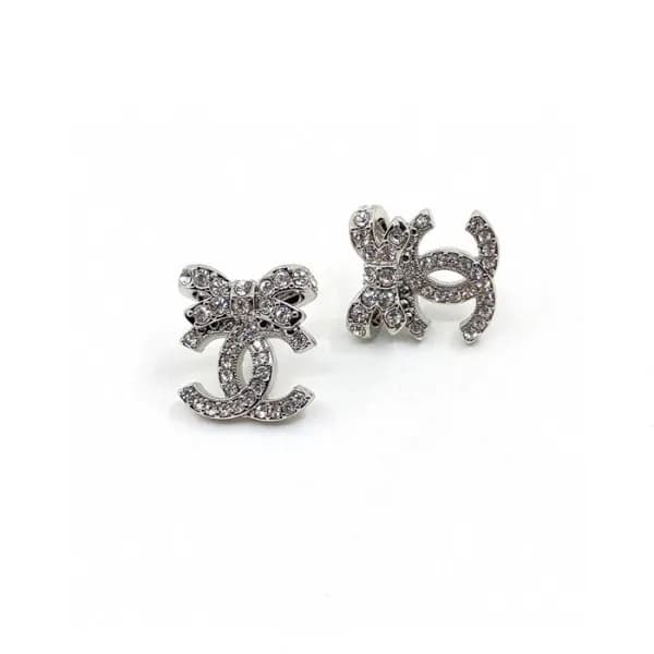 샤넬 여성 화이트 골드 이어링 - Chanel Womens White Gold Earri… - 1