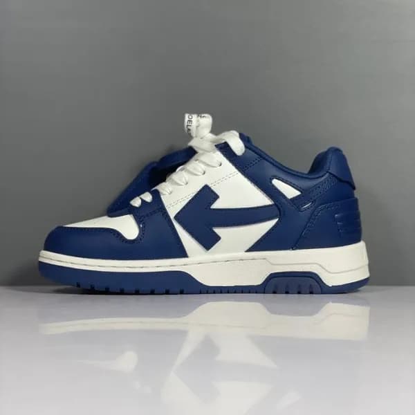 오프화이트 남/녀 시그니처 블루 스니커즈 - Off-white Unisex Blue Sne… - 1