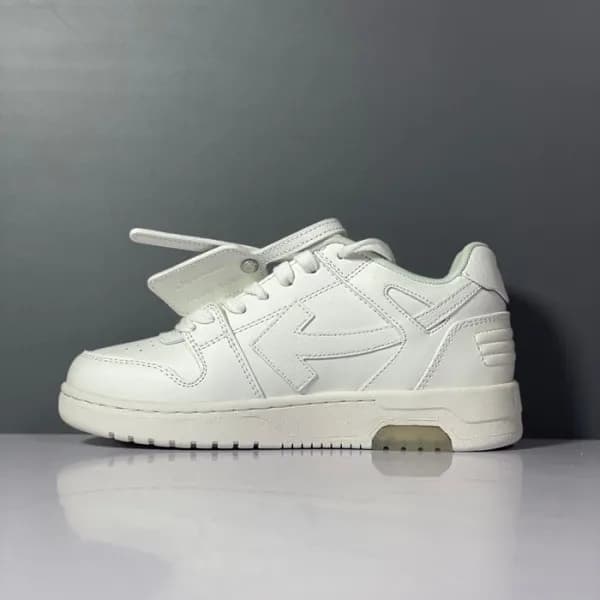 오프화이트 남/녀 시그니처 화이트 스니커즈 - Off-white Unisex White S… - 1