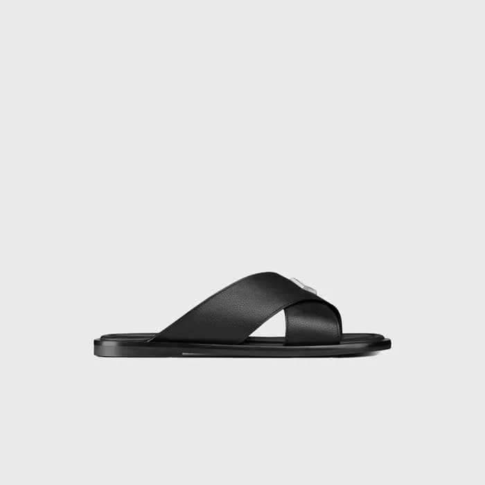 디올 남성 알리아스 블랙 샌들 【매장-140만원대】 - Dior Mens Black Sli… - 1