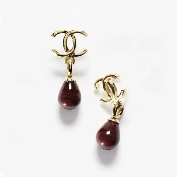 샤넬 여성 골드 이어링 - Chanel Womens Gold Earring - acc583… - 1