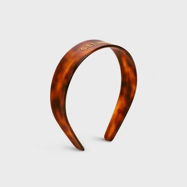 셀린느 여성 브라운 헤드밴드 - Celine Womens Brown Headband - a… - 1