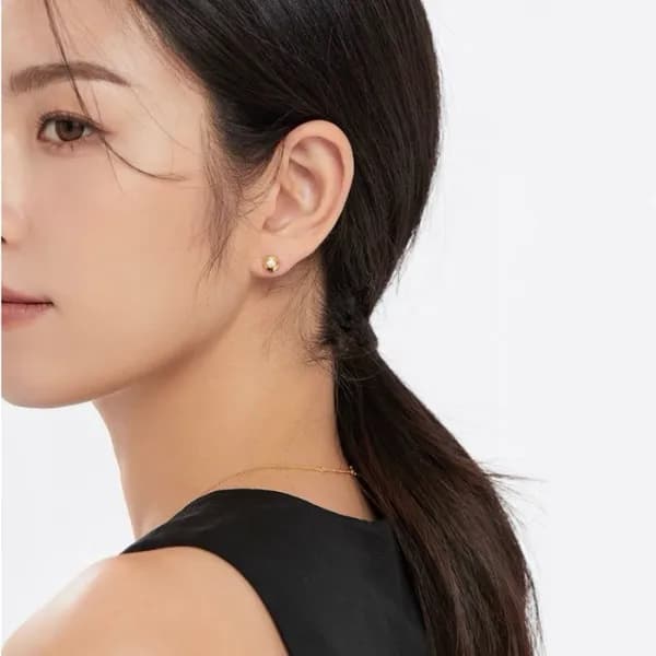 셀린느 여성 골드 이어링 - Celine Womens Gold Earring - acc15… - 1