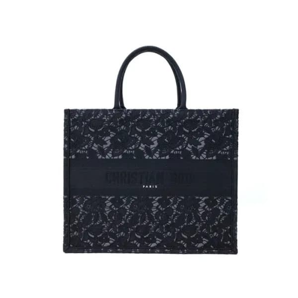 디올 여성 블랙 북토트 - Dior Womens Black Book Tote - dib76… - 1