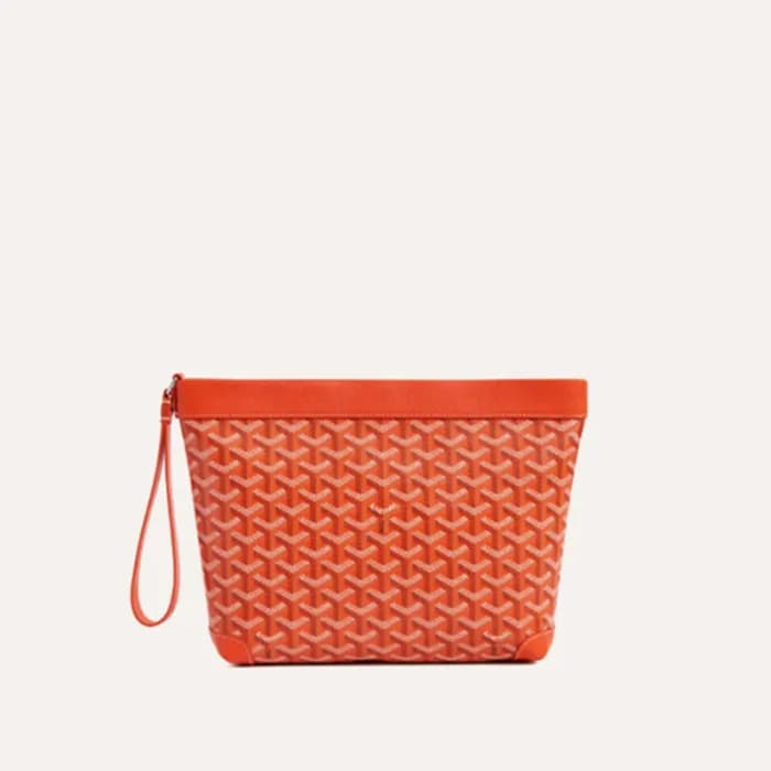 고야드 남/녀 오렌지 콘티 파우치 - Goyard Unisex Conti Pouch - g… - 1