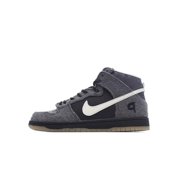 나이키 남성 그레이 하이탑 스니커즈 - Nike SB Dunk High Mens Sneak… - 1