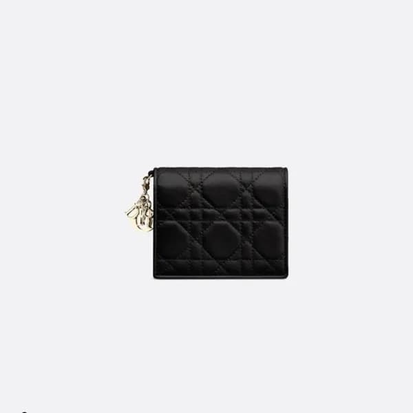 디올 여성 블랙 지갑 - Dior Womens Black Wallet - diw177x - 1