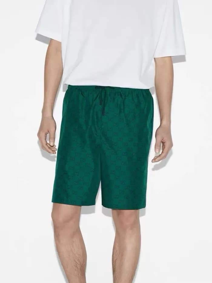 구찌 남성 그린 반바지 - Gucci Mens Green Half-pants - guc… - 1