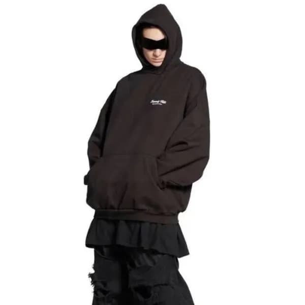 발렌시아가 남성 오버핏 후드티 - Balenciaga Mens Over Size Hoodi… - 1