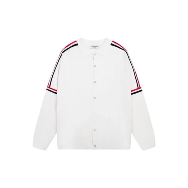 톰브라운 남성 폴로 니트 - Thom Browne Mens Polo Knitwear - t… - 1