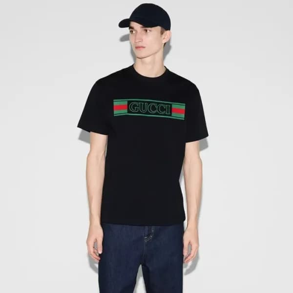 구찌 남성 라운드 반팔티 - Gucci Mens Round Tshirt - guc5157x - 1