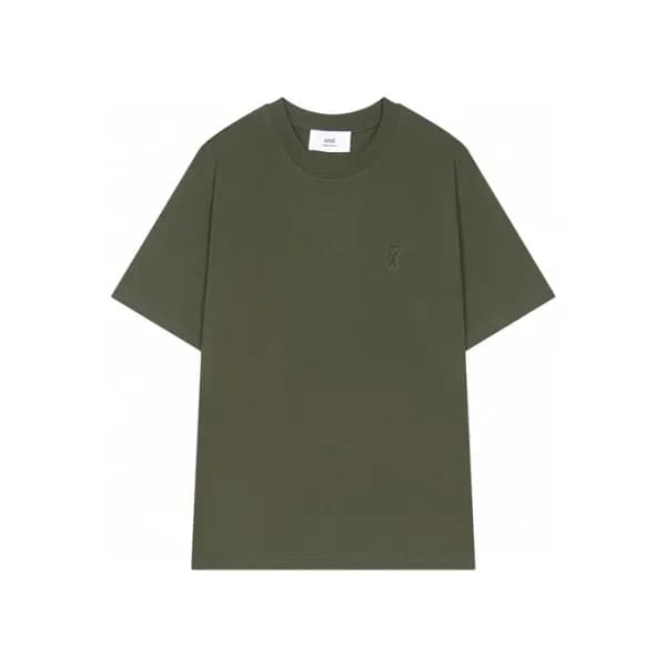 아미 남성 라운드 반팔티 - Ami Mens Round Tshirt - amc5323x - 1