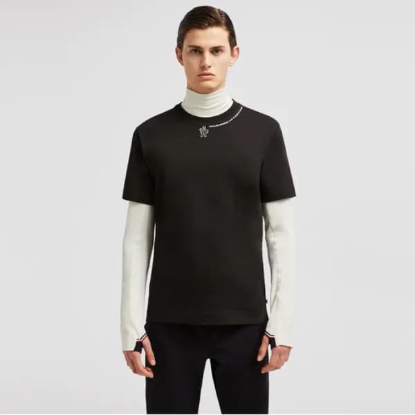 몽클레어 남성 라운드 반팔 티셔츠 - Moncler Mens Round Tshirt - m… - 1