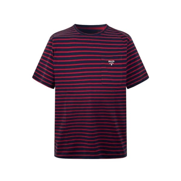 프라다 남성 라운드 반팔티 - Prada Mens Round Tshirt - prc5677… - 1