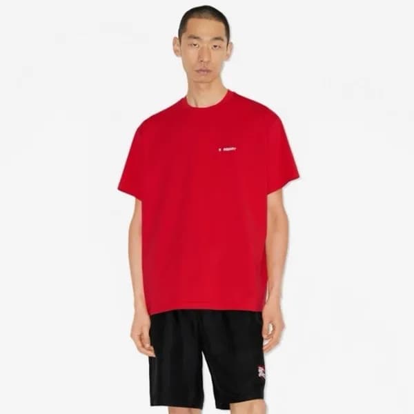 버버리 남성 라운드 반팔 티셔츠 - Burberry Mens Round Tshirt - b… - 1
