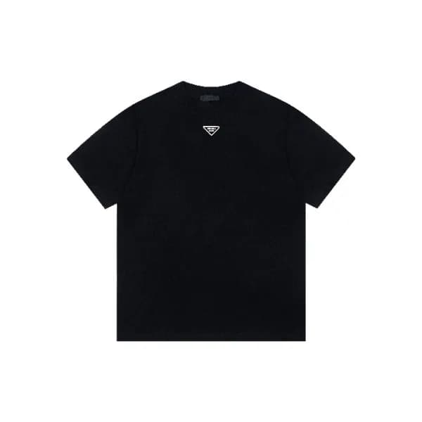 프라다 남성 라운드 반팔티 - Prada Mens Round Tshirt - prc7128… - 1