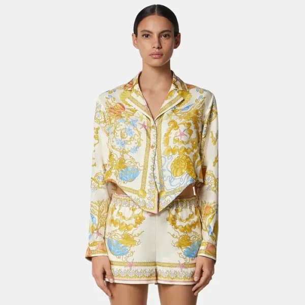 베르사체 여성 실크 셔츠 - Versace Womens Silk Shirts - vec72… - 1