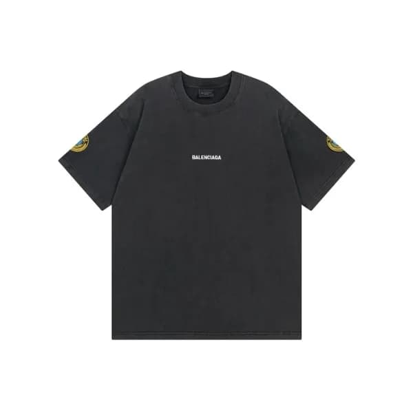 발렌시아가 남성 라운드 반팔 티셔츠 - Balenciaga Mens Round Tshirt… - 1