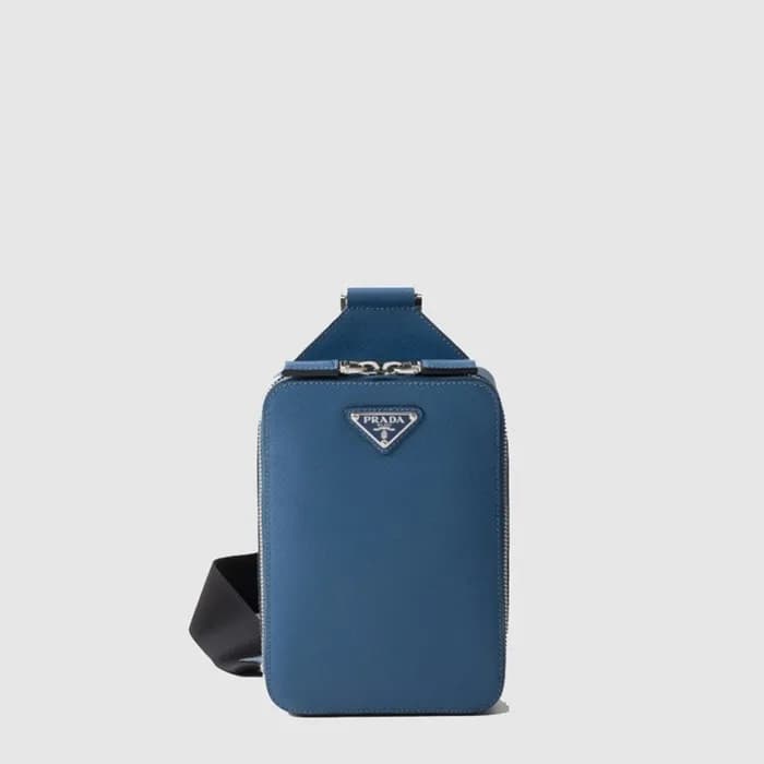 프라다 남성 브리크 사피아노 크로스백 2VZ106 - Prada Mens Brick Saf… - 1