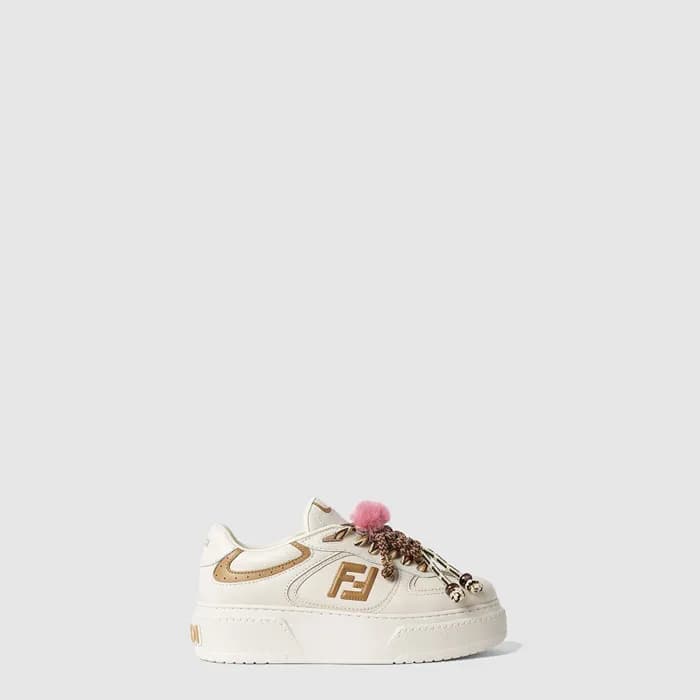 펜디 여성 매치 로우탑 플랫폼 참 슈즈 - Fendi Match Low-Top Platfo… - 1