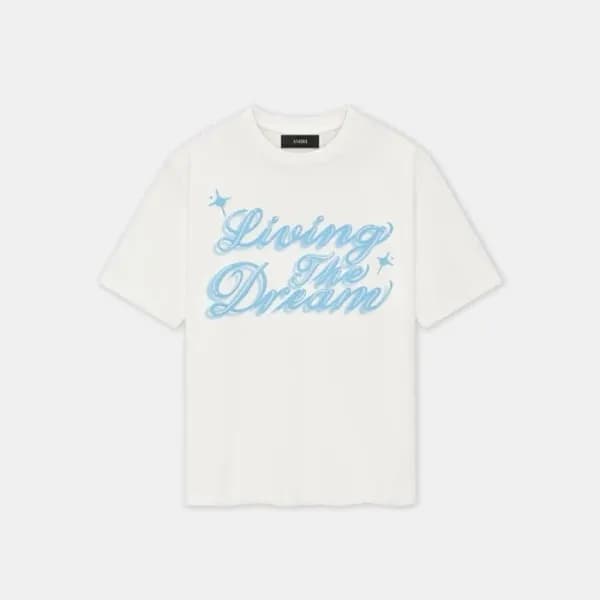 아미리 남성 반팔 티셔츠 - Amiri Mens Round Tshirt - amc8066x - 1