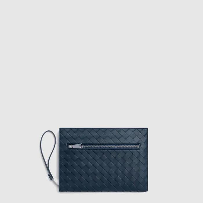 보테가베네타 남성 스몰 인트레치아토 도큐먼트 케이스 - Bottega Veneta Mens… - 1