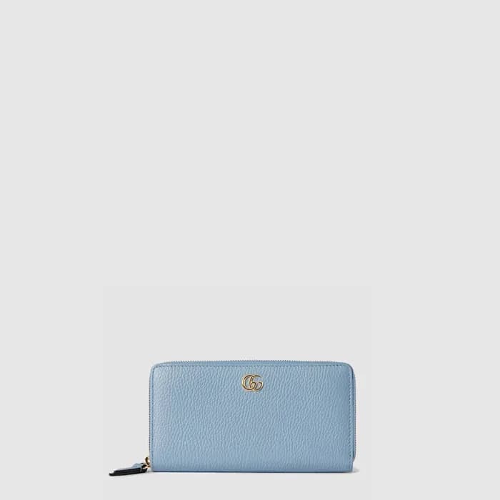 구찌 남/녀 마몽 바이컬러 지퍼 지갑 - Gucci Unisex Marmont Bicolo… - 1