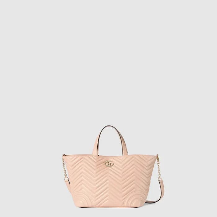 구찌 여성 GG 마몽 미디엄 토트백 - Gucci Womens GG Marmont Medi… - 1