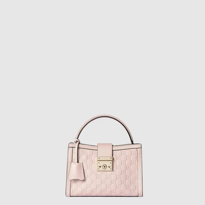 구찌 여성 패들락 미디엄 탑 핸들 백 - Gucci Womens Padlock Medium… - 1
