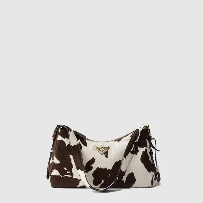 프라다 남성 미디엄 프라다 에메 프린티드 가죽 숄더백 1BC229 - Prada Mens … - 1