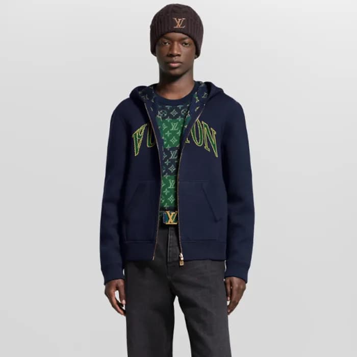 루이비통 남성 모노그램 리버서블 후드티 - Louis vuitton Mens Monogra… - 1