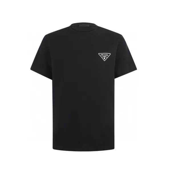 프라다 남성 라운드 반팔티 - Prada Mens Round Tshirt - prc1352… - 1