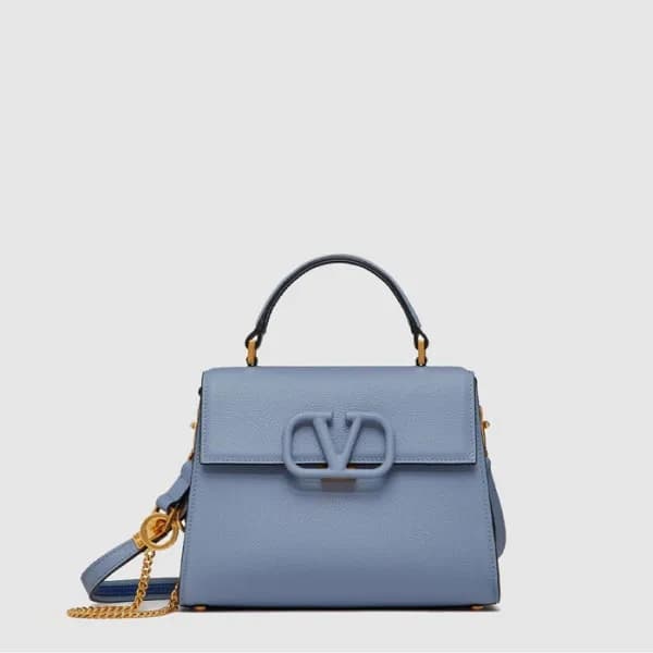 발렌티노 여성 스몰 브이슬링 탑 핸들 백 - Valentino Womens Small V-… - 1