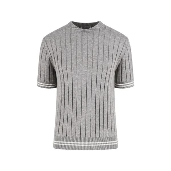 브루넬로쿠치넬리 남성 라운드 티셔츠 - Brunello Cucinelli Mens Roun… - 1