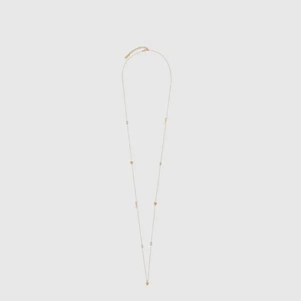 입생로랑 여성 라인스톤 롱 네크리스 - Saint Laurent Womens Rhinest… - 1