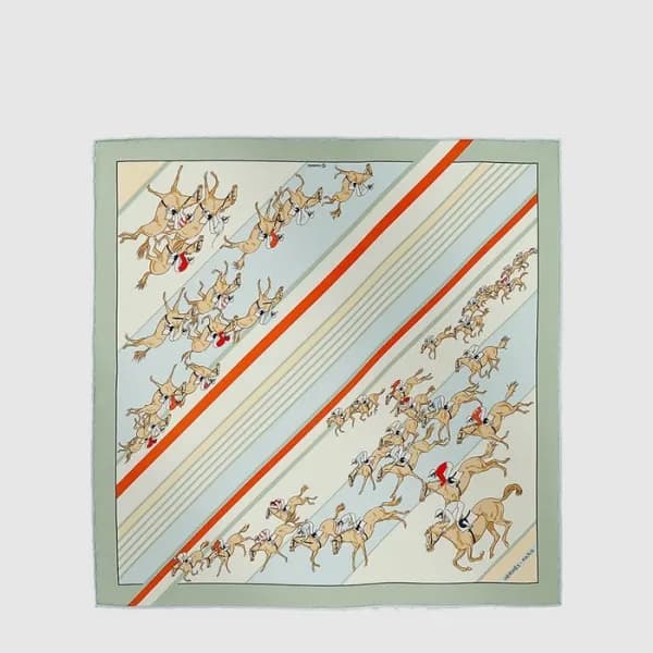 에르메스 여성 레 코스 스카프 - Hermes Womens Les Courses Scarf… - 1
