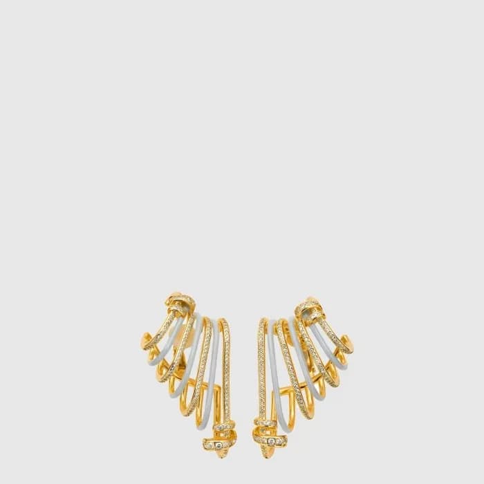 펜디 여성 필로 이어링 - Fendi Womens Filo Earring - acc10135x - 1