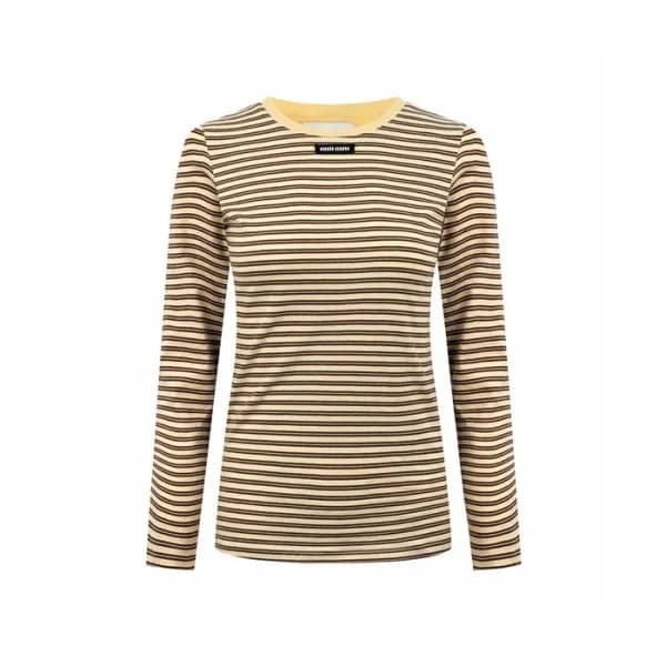 미우미우 여성 라운드 긴팔티 - Miumiu Womens Round Tshirt - mic17780x - 1