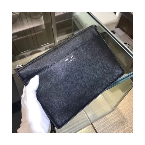 Prada Saffiano Mens Clutch Bag,26M - 프라다 사피아노 남성용 … - 1