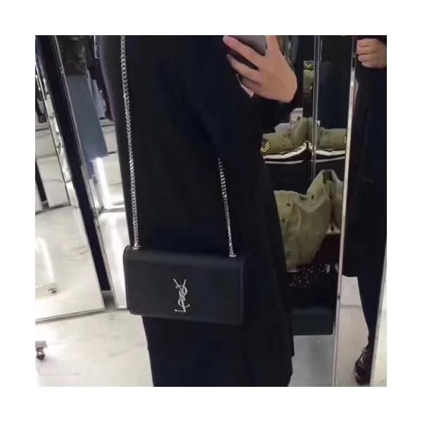 Saint Laurent Women Chain Satchel Shoulder Bag,24C… - 1
