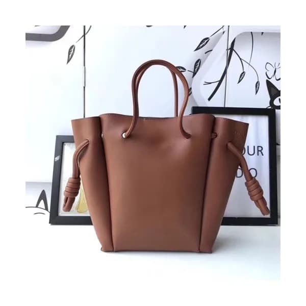 Loewe Flamenco Knot Small Tote Bag,24CM - 로에베 플라멩고… - 1