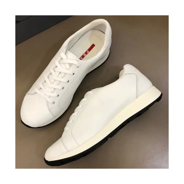 Prada 2018 Mens Leather Sneakers/Running shoes - 프… - 1