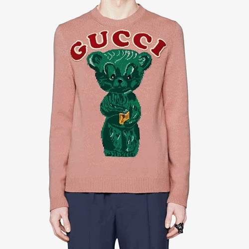 Gucci 2018 MM/WM Wool Knit Bear Sweater - 구찌 2018 … - 1