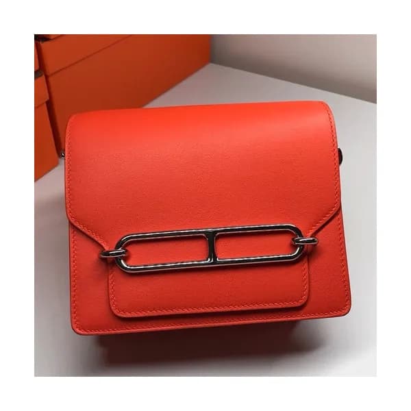 Hermes Roulis Swift Leather Shoulder Bag ,19cm - 에… - 1
