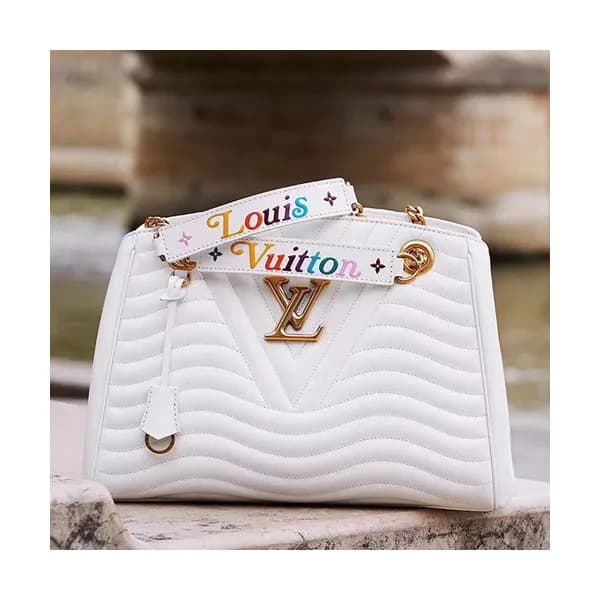 Louis Viutton New Wave Chain Tote Shouder Bag ,32c… - 1