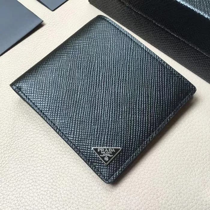Prada 2024 Mens Saffiano Leather Wallet - 프라다 남성 신… - 1