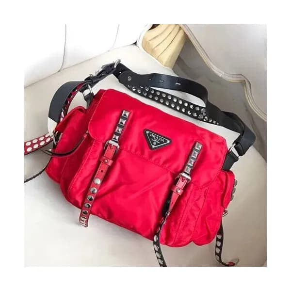 Prada 2018 Nylon Shoulder Bag ,32CM - 프라다 2018 나일론… - 1