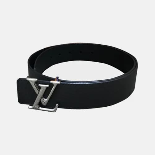Louis vuitton 2019 Mens Initial Logo Leather Belt … - 1
