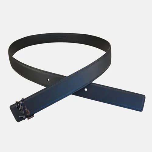 Saint Laurent 2019 Ladies Signature Logo Steel Buc… - 1